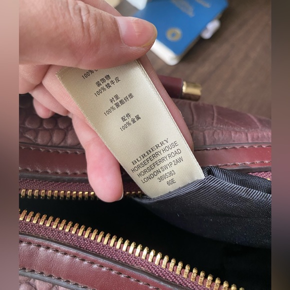 ❌SOLD❌Vintage Burberry prorsum barrel bag - Picture 10 of 11